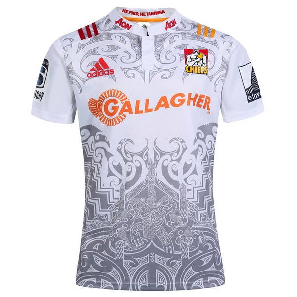 Tailandia Camiseta Chiefs 2ª Kit 2017 2018 Blanco